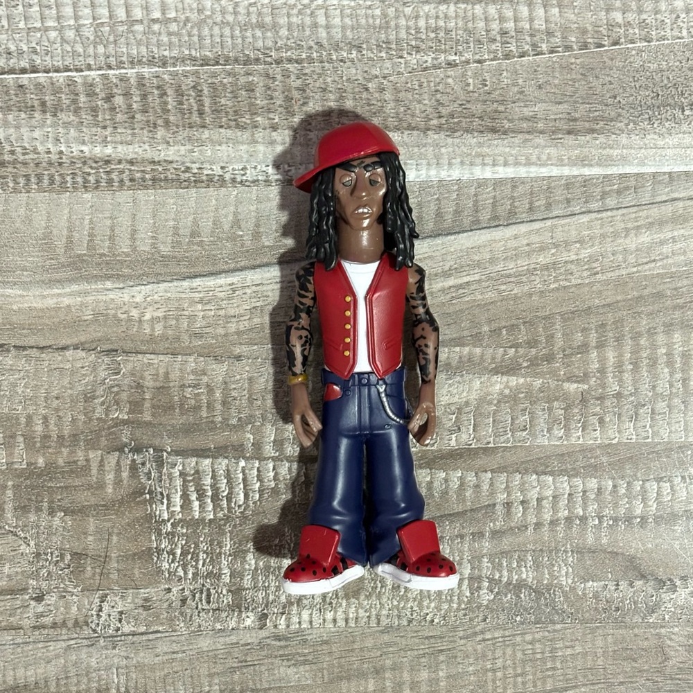! NEW! Lil Wayne Funko Pop Gold Figure Room Decor Vinyl Figure Collectible Toy